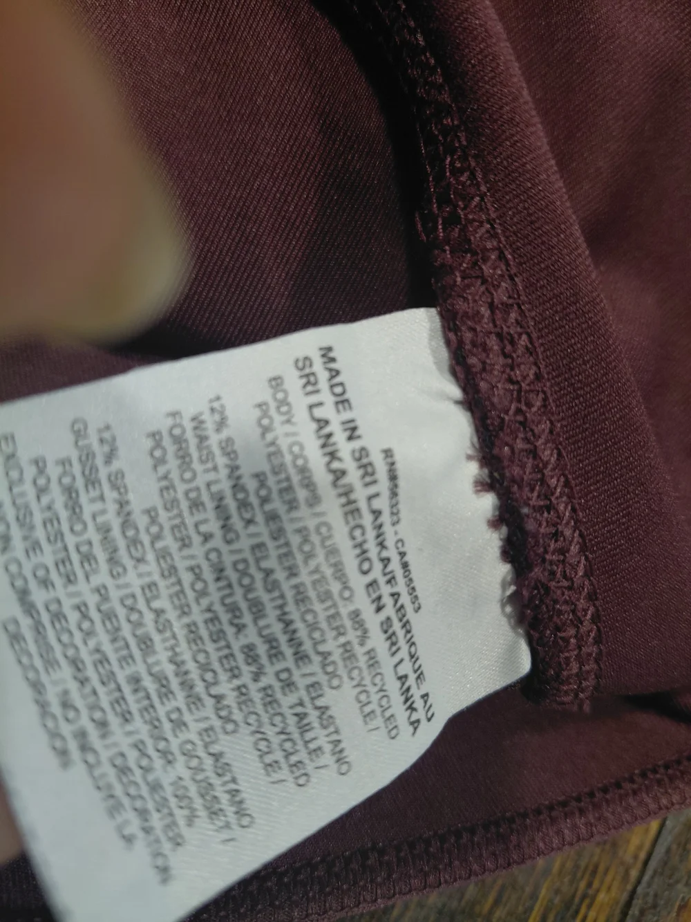 Nike Plum High-Rise Performance DRI-FIT Leggings with Script Logo